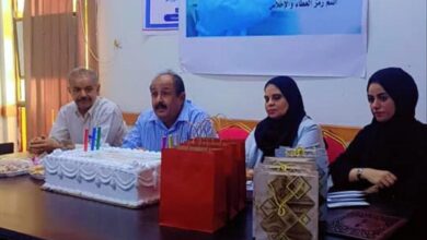 تكريم موظفي قسم التحضير الكيماوي بالمركز الوطني للأورام في عدن تقديراً لجهودهم في خدمة المرضى