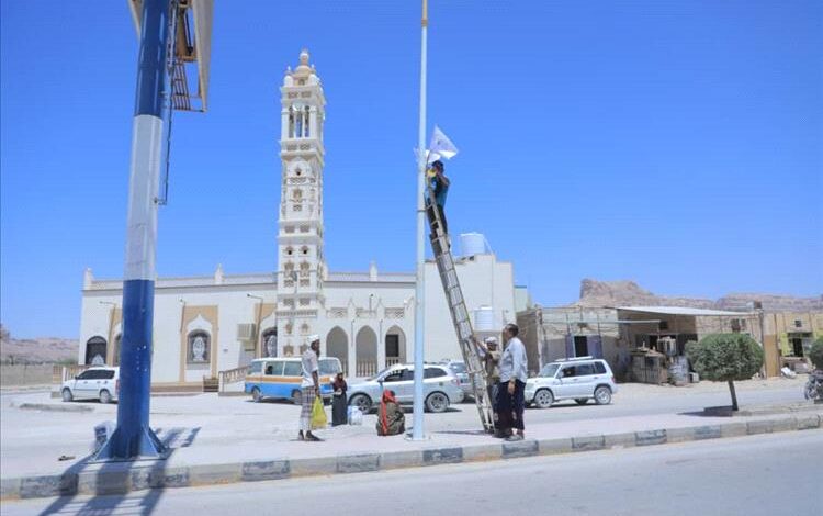 تنفيذية مؤتمر حضرموت الجامع بتريم يطلق حملة لرفع الأعلام دعماً للحكم الذاتي