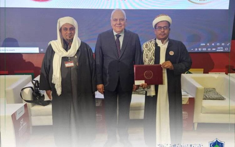 جامعة الوسطية الشرعية تحصل على عضوية اتحاد الجامعات العربية في المؤتمر العام الـ57 لاتحاد الجامعات بالكويت