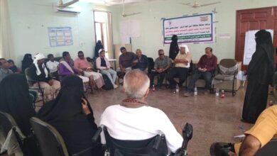 جمعية الأمل للمكفوفين بأبين تنضم الجلسة الحوارية لتعزيز التحديات التي تواجه المكفوفين