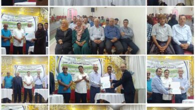 جمعية الضالع الخيرية بعدن  تكرم الأطباء والصيادلة والداعمين لإنجاح العيادة الطبية الرمضانية المجانية