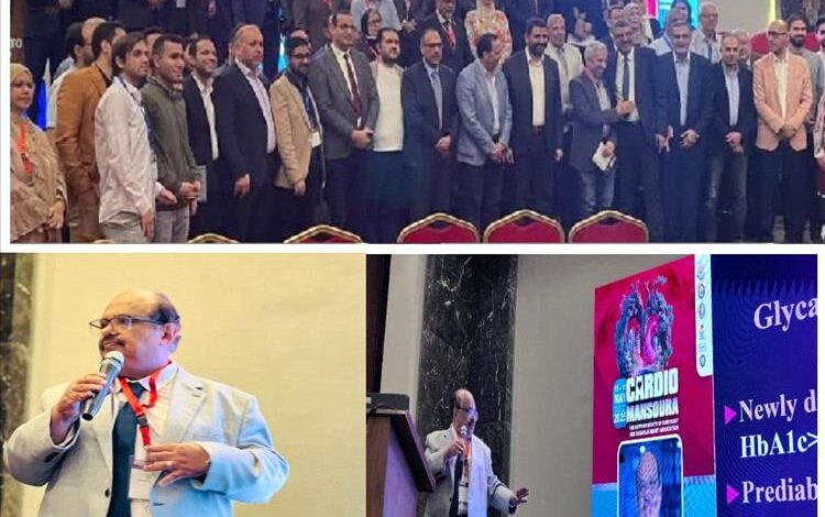 جمعية القلب بعدن تشارك بمؤتمر القلب  لجامعة المنصورة المنعقد في منتجع بورسعيد