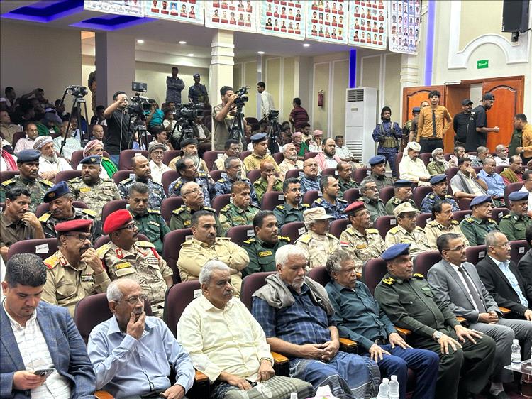 حضرموت تقيم حفلاً خطابيًا وفنيًا احتفاءً بتضحيات قوات نُخبتها الأشاوس وذكرى تحريرها من الإرهاب