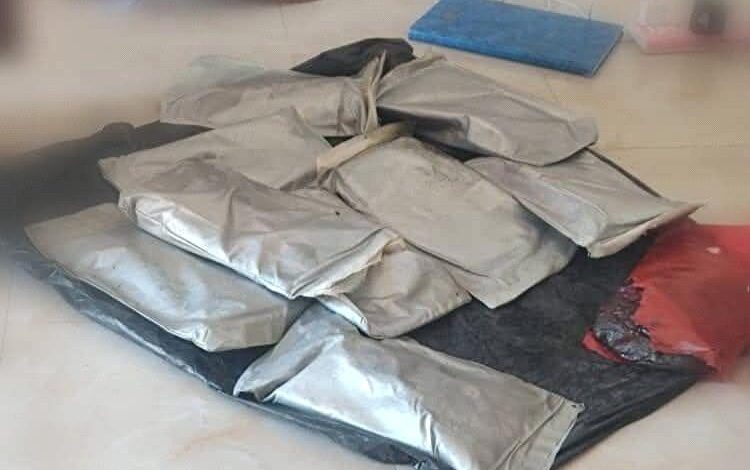 خفر السواحل بحضرموت تُحبط تهريب كمية من الحشيش في عرض البحر