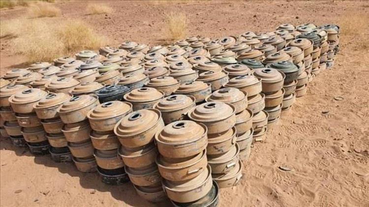 خلال أسبوع.. مسام ينتزع 1.504 لغما في اليمن