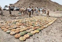 خلال الثلث الأول ن العام الجاري.. مسام ينتزع 13.7ألف مادة متفجرة