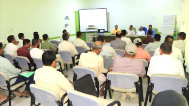 دورة تدريبية لضباط الاتصال على مستوى المرافق الصحية بحضرموت الوادي والصحراء