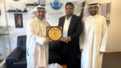 رئيس جامعة المهرة يزور عدداً من الجمعيات والمؤسسات الخيرية في دولة الكويت