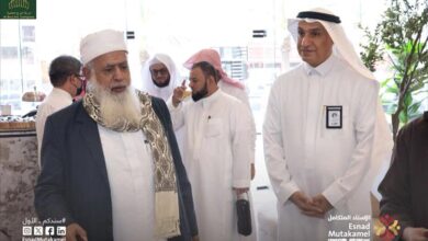 رئيس لجنة مكتب شؤون حجاج اليمن بالمدينة المنورة يزور شركة الأدلاء لبحث ترتيبات استقبال الحجاج