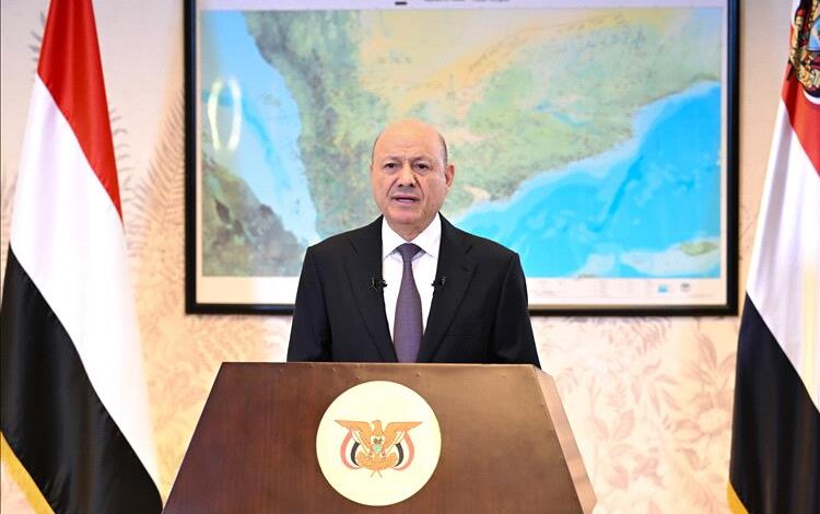 رئيس مجلس القيادة الرئاسي: القضية الجنوبية جوهر أي تسوية عادلة والوحدة لن تُفرض بالشعارات