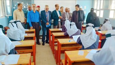 شبوة: تدشين اختبارات شهادة الثانوية العامة للعام الدراسي 2024-2025 م
