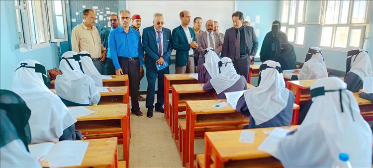 شبوة: تدشين اختبارات شهادة الثانوية العامة للعام الدراسي 2024-2025 م