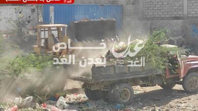 صندوق النظافة بمودية ينفذ حملة لنقل المخلفات الى خارج المدينة