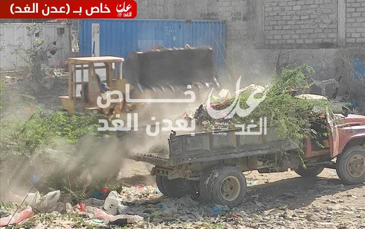 صندوق النظافة بمودية ينفذ حملة لنقل المخلفات الى خارج المدينة
