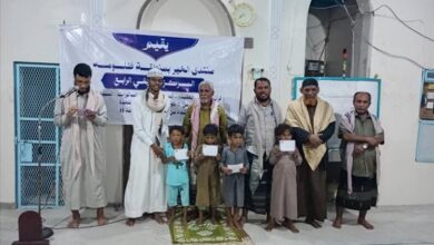 طلاب جامعة الإيمان يختتمون مخيمهم الصيفي الرابع في منطقة ظلومه بحفل علمي وتربوي مميز