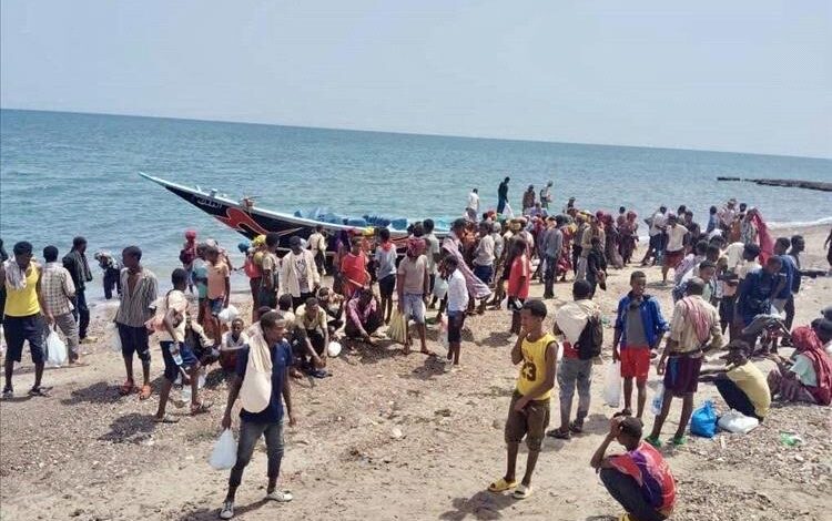 عجز في شبوة عن مواجهة أفواج المهاجرين غير الشرعيين