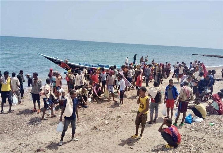 عجز في شبوة عن مواجهة أفواج المهاجرين غير الشرعيين