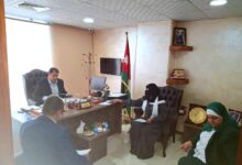 عضو رئاسة مؤتمر حضرموت الجامع تلتقي أمين عام حزب النهج الجديد الأردني