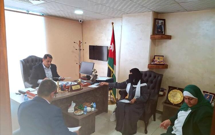 عضو رئاسة مؤتمر حضرموت الجامع تلتقي أمين عام حزب النهج الجديد الأردني