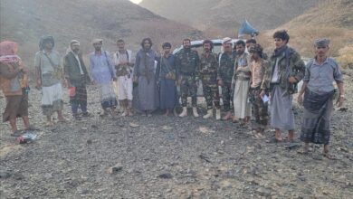 فريق التوجيه المعنوي بالقيادة العامة لقوات محور سبأ ينفّذ نزولًا ميدانيًا إلى المواقع القتالية للواء الثاني في مرخة العليا