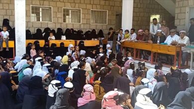 في حفل مميز.. تكريم أوائل الطالبات في مجمع البنات التربوي بيافع سرار