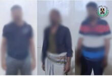 قوات الحزام الأمني تضبط عدداً من مروّجي ومتعاطي المخدرات في عدن