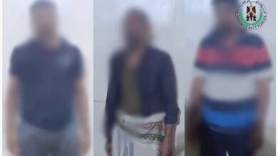 قوات الحزام الأمني تضبط عدداً من مروّجي ومتعاطي المخدرات في عدن