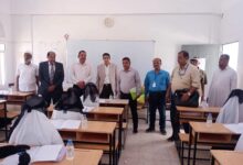 لجنة الإشراف المركزي لإمتحانات الثانوية العامة تزور عدد من المراكز الامتحانية بمديرتي سيؤن وشبام