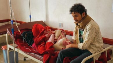 لجنة الإنقاذ الدولية: أكثر من 260 ألف حالة إصابة بالكوليرا في اليمن خلال 2024