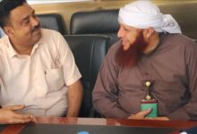 لقاء بين الشيخ علي القاضي مفتي محافظة تعز والأستاذ الكمالي المدير التنفيذي لمركز مسارات