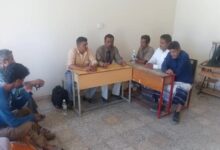 لقاء يجمع القائم بأعمال رئيس منسقية المجلس الانتقالي الجنوبي جامعة أبين و رئيس إدارة المنسقية بكلية التربية لودر