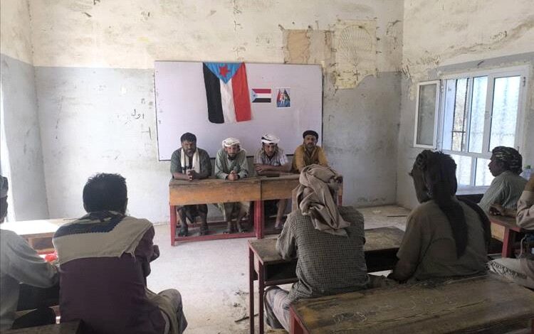 لودر.. مركز انتقالي أماجل يشهد عملية تسليم واستلام القيادة