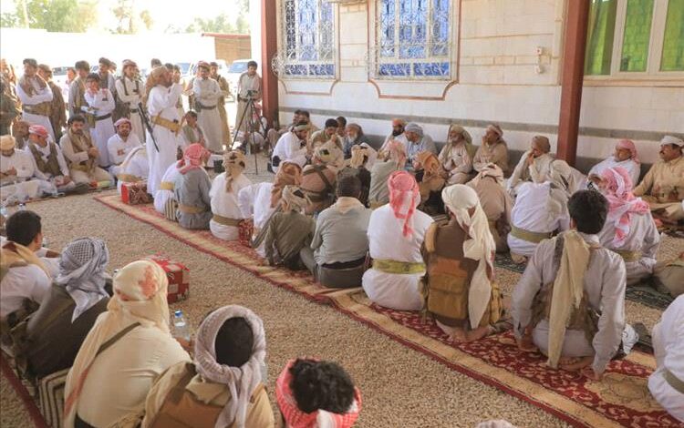 مأرب.. قبائل عبيدة تؤكد جاهزيتها لمعركة التحرير وتطالب بإنهاء الإقصاء والتهميش