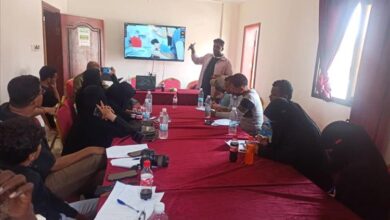 مؤسسة أبين للتنمية تواصل جهودها في تدريب وتأهيل وتمكين الشباب لتطوير مهاراتهم