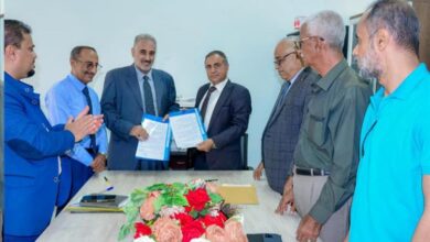 مجلس أمناء جامعة عدن يوقع اتفاقية عمل مع رئيس قسم الشراكات