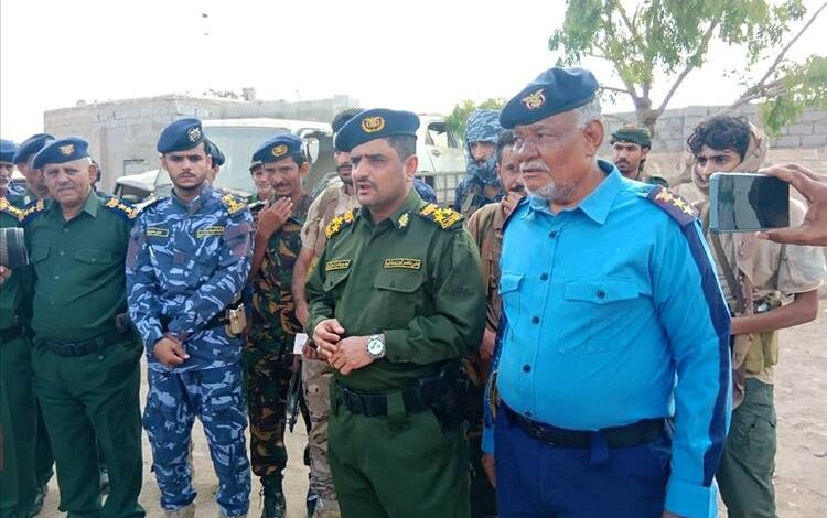 مدير أمن أبين يدشن فعاليات اسبوع المرور العربي