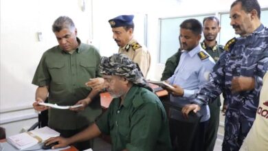 مدير أمن ساحل حضرموت يدشّن السجل المدني الإلكتروني