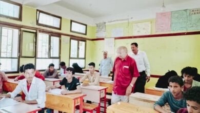 مدير تربية القبيطة يدشن اختبارات الثانوية العامة في مدارس كرش والشريجة