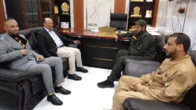 مدير عام أمن لحج يستقبل نائب وزير الصناعة والتجارة لتعزيز التعاون المشترك