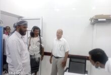 مدير عام ذوباب المندب يناقش مع قائد اللواء 17 عمالقة جوانب التنسيق المشترك