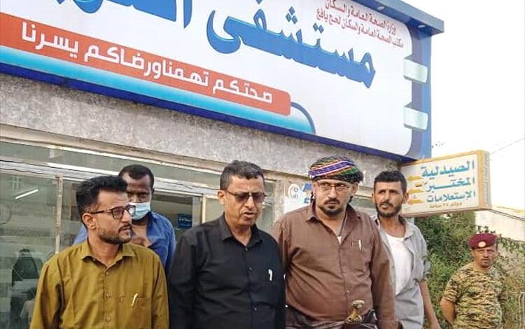 مدير عام صحة لحج ينفذ زيارة ميدانية ليلية مفاجئة إلى مستشفى أكتوبر يافع وحبيل جبر ردفان