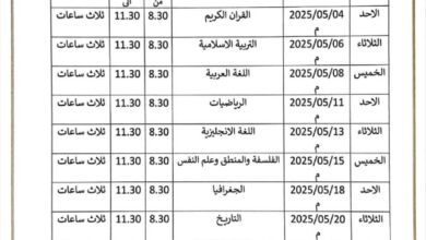 مدير عام مكتب التربية : (١١٤٨١) طالب وطالبة سيؤدون اختبارات شهادة الثانوية العامة بالعاصمة عدن