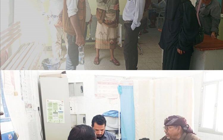 مسؤولون بيافع سرار يطّلعون على واقع القطاع الصحي والخدمات المقدمة للمواطنين