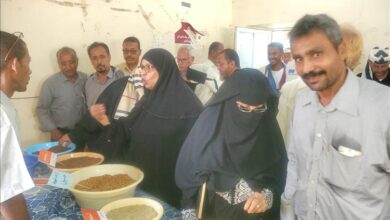 مشروع دعم التغذية ينظم المعرض الزراعي الثاني للحبوب  بدلتا تبن