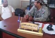 ممثل مكتب حقوق الإنسان محافظة الضالع د. عبدالسلام الشعيبي يزور الطفل الحدث المحتجز في إدارة أمن الشعيب