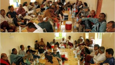 منطقة اللقوح بحالمين تشهد إشهار تنصيب الشيخ عادل ثابت صالح المحبشي شيخًا لقبيلة المحابشة