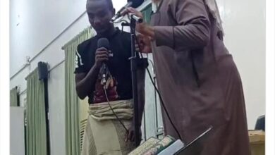 مهاجر أثيوبي يعلن إسلامه في شبوة