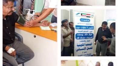 نزول ميداني لرئيس انتقالي خنفر الى مراكز انتقالي مدينة شقرة بابين