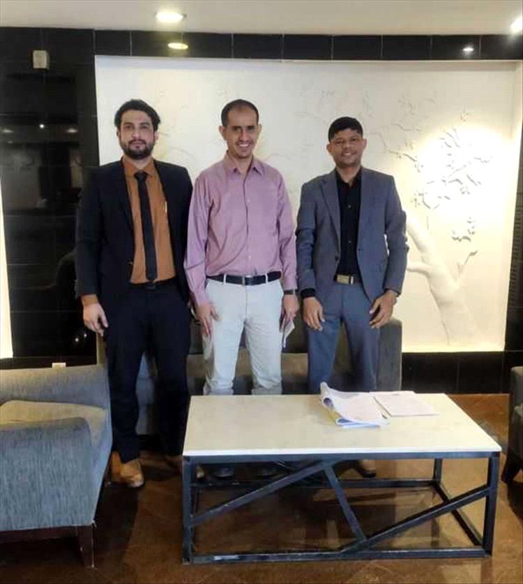 نقابة المهندسين بحضرموت تلتقي المدير التنفيذي لمنظمة صناع النهضة
