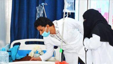 وباء الكوليرا يتفشى في اليمن بشكل مقلق